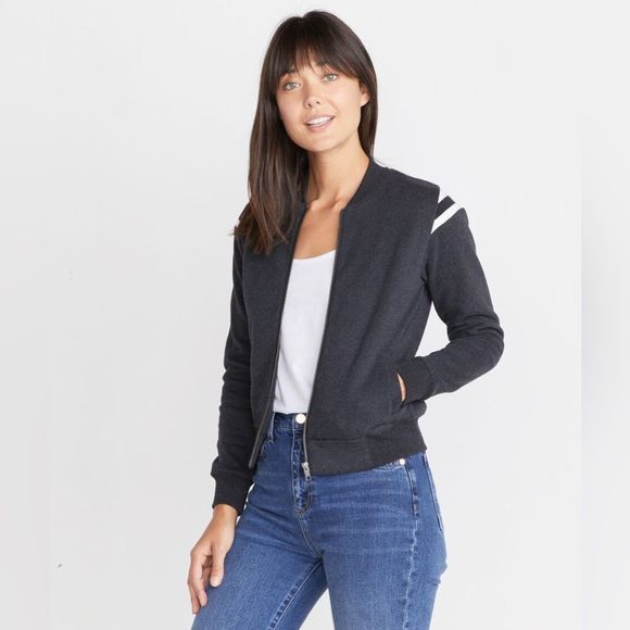 Marine Layer Jackets & Blazers - Marine Layer Navy Blue Ashton Bomber Size Large
